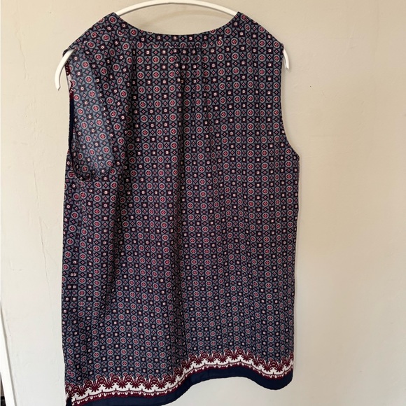 Fleur Bleue Tank Top - Picture 2 of 3